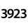 3923