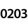 0203