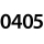 0405