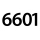 6601