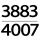 3883-4007