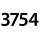 3754