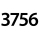 3756