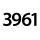 3961