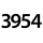 3954