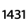 1431