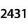 2431