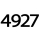 4927