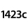 1423c