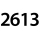2613