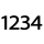 1234
