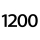 1200