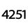 4251