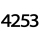4253