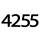 4255