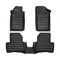 3D Synthetic Leather Car Floor Mat For Peugeot 206 SD 