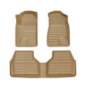 3D Synthetic Leather Car Floor Mat For Iran Khodro Dena Plus 