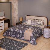 سرویس لحاف دو نفره تیسا پنبه ای طرح برگ