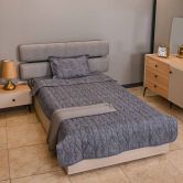 سرویس لحاف دو نفره پنبه ای تیسا طرح برفکی 12