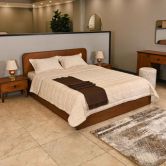 سرویس لحاف دو نفره پنبه ای تیسا طرح ابری 2