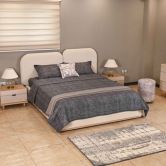 سرویس لحاف دو نفره پنبه ای تیسا طرح ابری 10