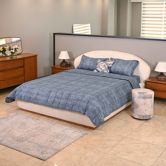 سرویس لحاف دو نفره پنبه ای تیسا طرح ابری 11