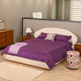 سرویس لحاف دو نفره پنبه ای تیسا طرح ابری 12