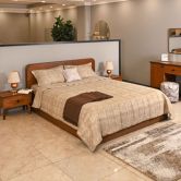 سرویس لحاف دو نفره پنبه ای تیسا طرح ابری 18