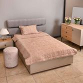 سرویس لحاف یک نفره پنبه ای تیسا طرح ابری 4