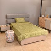 سرویس لحاف یک نفره پنبه ای تیسا طرح ابری 8