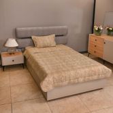 سرویس لحاف یک نفره پنبه ای تیسا طرح ابری 16