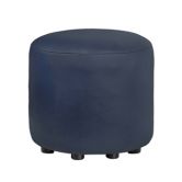 پاف پایه دار چرمی ساده کد 2 سایز 48×40 سانتیمتر