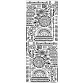 مت یوگا و پیلاتس بابل کارپت - طرح مایا (کد 3488) رنگبندی متنوع