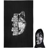حوله ورزشی بابل کارپت طرح Wolf کد 4048